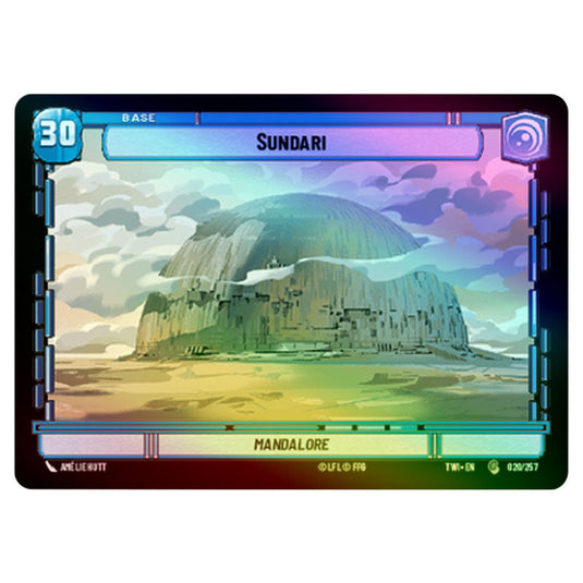 Star Wars Unlimited - Twilight of the Republic - Sundari (Common) - 020/257 (Foil)