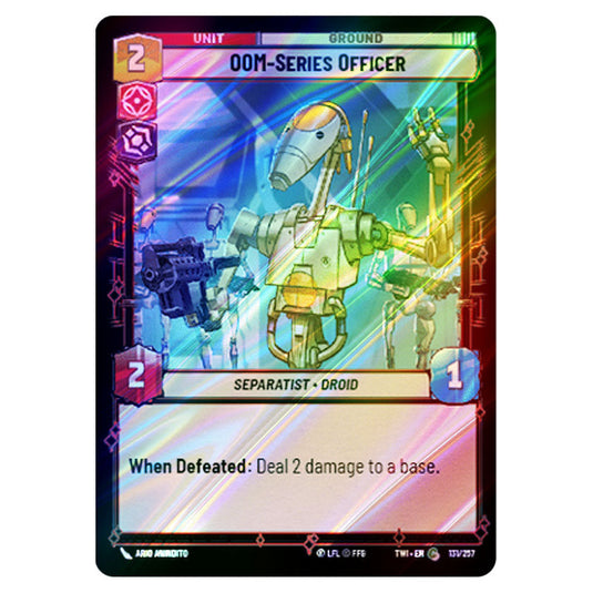Star Wars Unlimited - Twilight of the Republic - OOM-Series Officer (Common) - 131/257 (Foil)