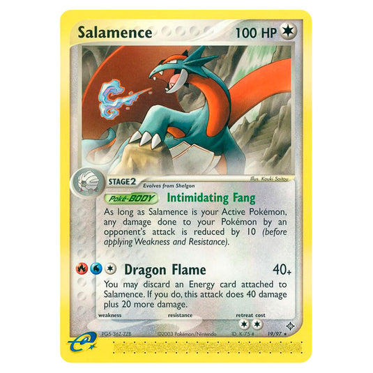 Pokemon - EX Dragon - Salamence - 19/97