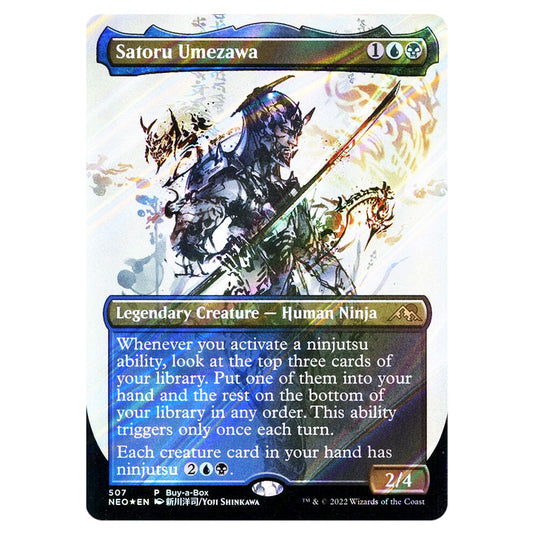 Magic The Gathering - Kamigawa - Neon Dynasty - Satoru Umezawa - 507/302 (Foil)