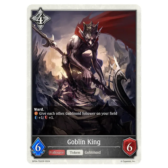 Shadowverse Evolve - Cosmic Mythos - Goblin King - BP04-T02EN