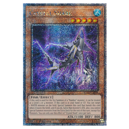 Yu-Gi-Oh! - Quarter Century Bonanza - Crystal Shark (Quarter Century Secret Rare) RA03-EN031