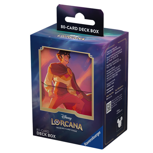 Lorcana Aladin Deck Box