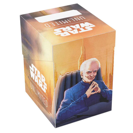 Gamegenic - Star Wars Unlimited - Soft Crate - Palpatine/Padme