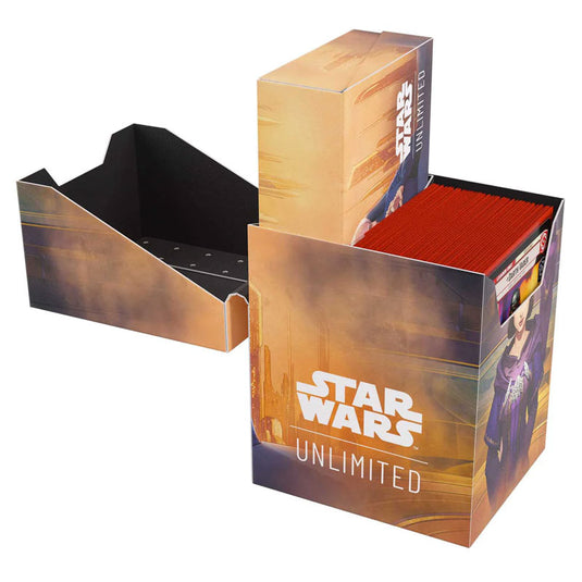 Gamegenic - Star Wars Unlimited - Soft Crate - Palpatine/Padme