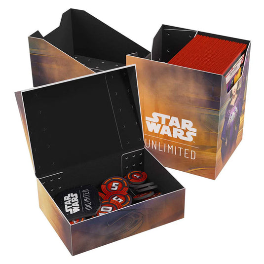 Gamegenic - Star Wars Unlimited - Soft Crate - Palpatine/Padme