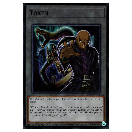 Yu-Gi-Oh! - Supreme Darkness - Odion and Embodiment - TKN5-EN018