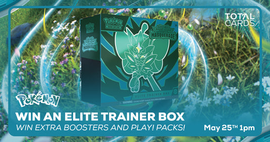 Pokémon - Win a Twilight Masquerade Elite Trainer Box - Saturday 1pm (25/05/24)