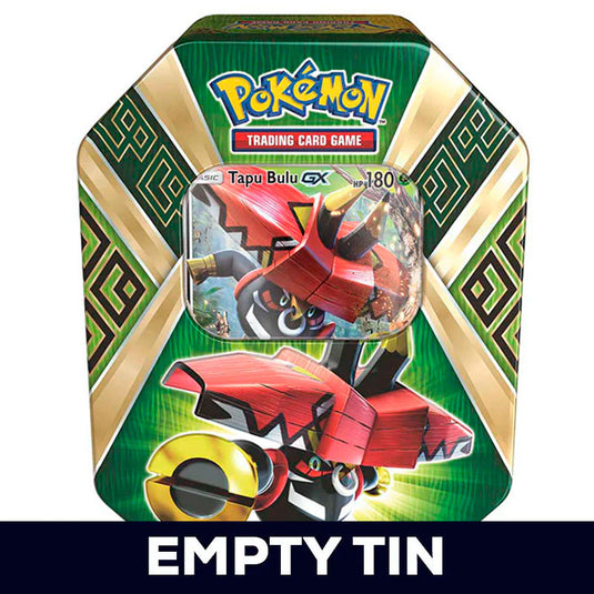 Pokemon - 2017 Island Guardians Tin - Tapu Bulu GX-empty