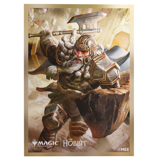 Gamegenic - Magic The Gathering - The Hobbit - Premium Art Sleeves - Thorin, Mountain-King