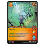 Electric Wand Blast card from the Crtical Role set Heroes of Exandria