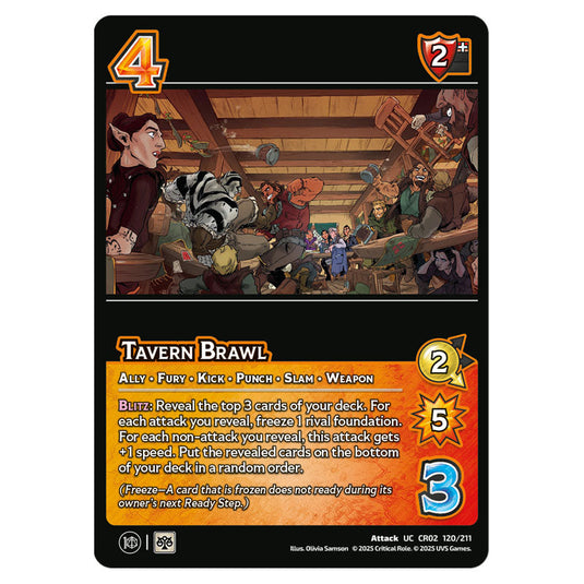 Tavern Brawl card from the Crtical Role set Heroes of Exandria
