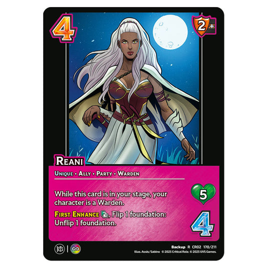 Reani card from the Crtical Role set Heroes of Exandria