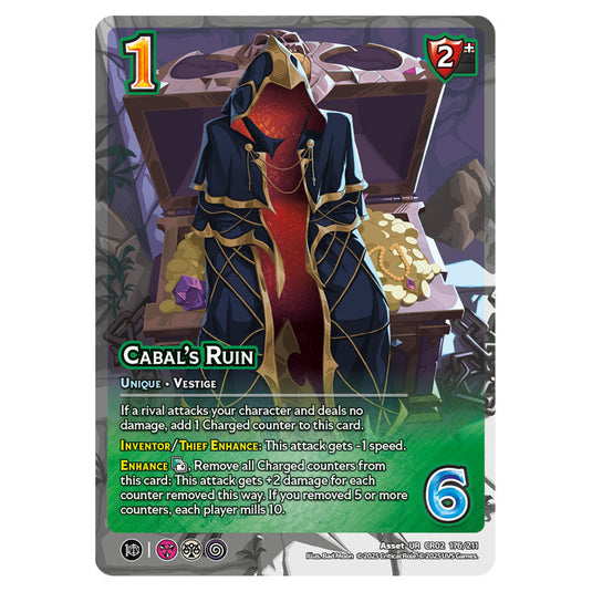 Cabal's Ruin card from the Crtical Role set Heroes of Exandria