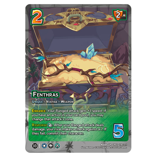 Fenthras card from the Crtical Role set Heroes of Exandria