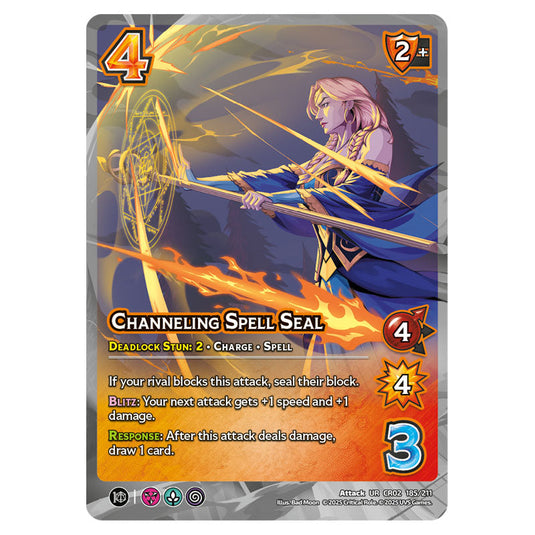 Channeling Spell Seal card from the Crtical Role set Heroes of Exandria