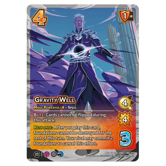 Gravity Well card from the Crtical Role set Heroes of Exandria