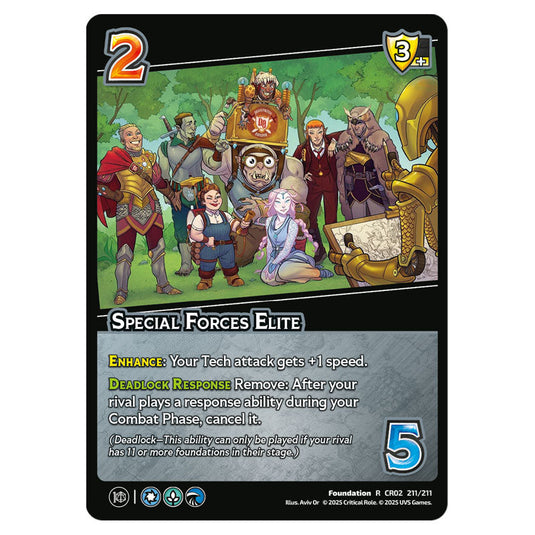 Special Forces Elite card from the Crtical Role set Heroes of Exandria
