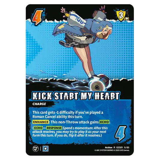 Kick Start My Heart card from the UNIVERSUS set GUILTY GEAR STRIVE