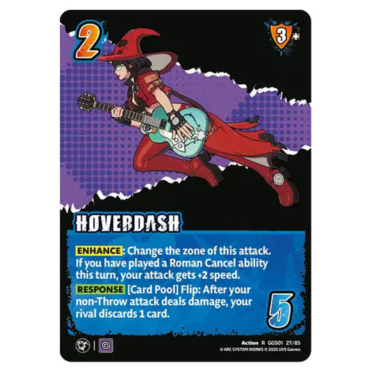 Hoverdash card from the UNIVERSUS set GUILTY GEAR STRIVE
