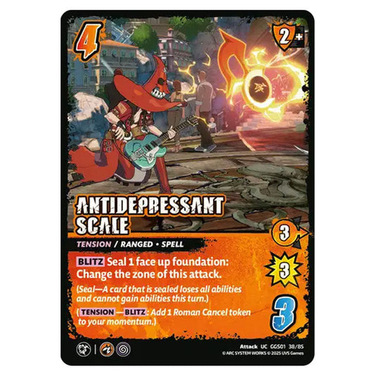 Antidepressant Scale card from the UNIVERSUS set GUILTY GEAR STRIVE