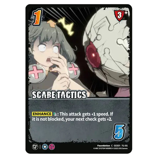 Scare Tactics card from the UNIVERSUS set GUILTY GEAR STRIVE
