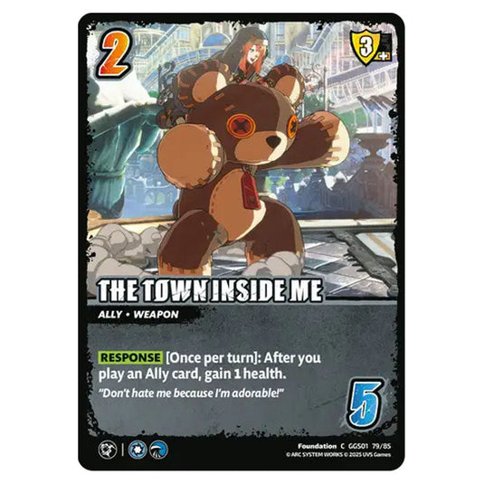 The Town Inside Me card from the UNIVERSUS set GUILTY GEAR STRIVE