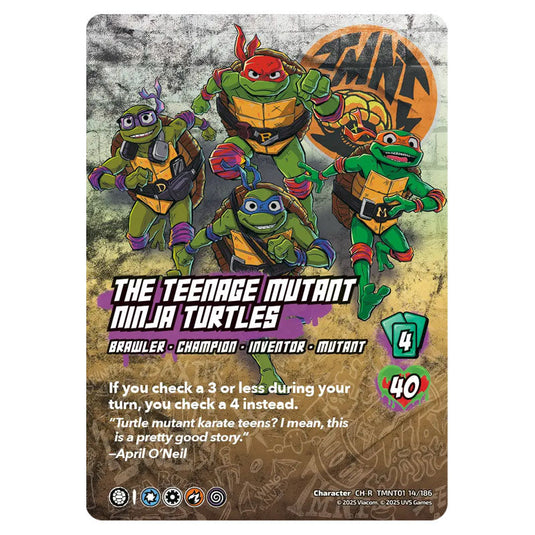 The Teenage Mutant Ninja Turtles card from the Teenage Mutant Ninja Turtles set 