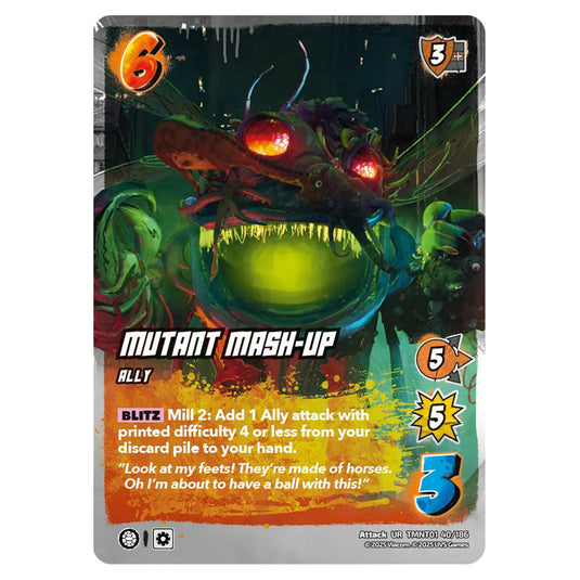 Mutant Mash-Up card from the Teenage Mutant Ninja Turtles set 
