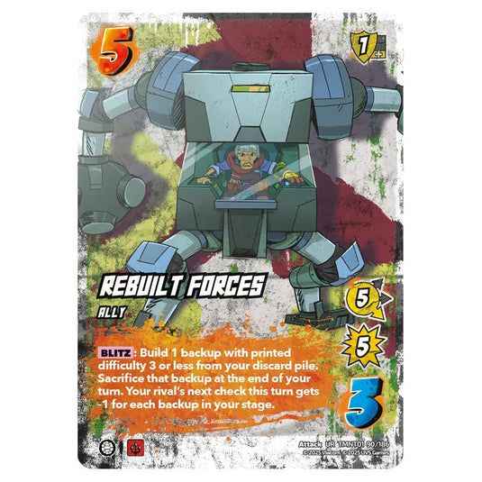 Rebuilt Forces card from the Teenage Mutant Ninja Turtles set 