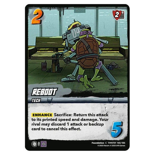 Reboot card from the Teenage Mutant Ninja Turtles set 