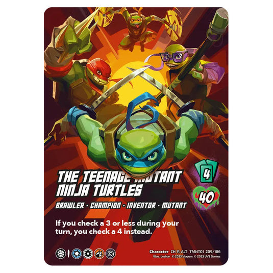 The Teenage Mutant Ninja Turtles card from the Teenage Mutant Ninja Turtles set 