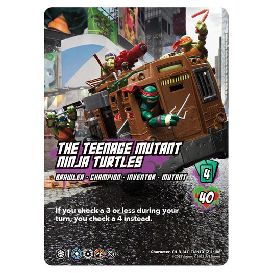 The Teenage Mutant Ninja Turtles card from the Teenage Mutant Ninja Turtles set 