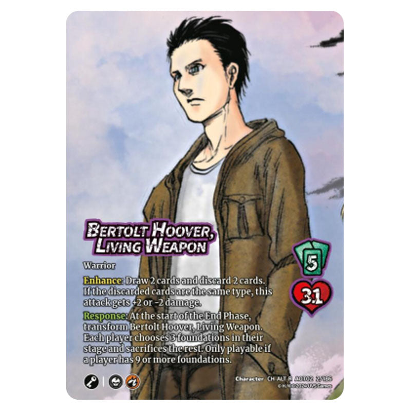 Bertolot Rumbling Attack on Titan - Origins of Power - Bertolt Hoover, Living Weapon