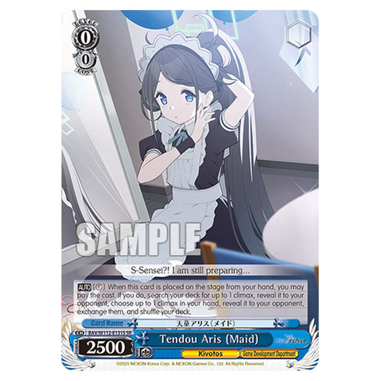 Character BAV/W112-E131S card from the Weiss Schwarz set Blue Archive