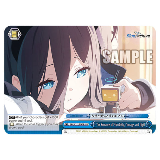 Climax BAV/W112-E142R card from the Weiss Schwarz set Blue Archive