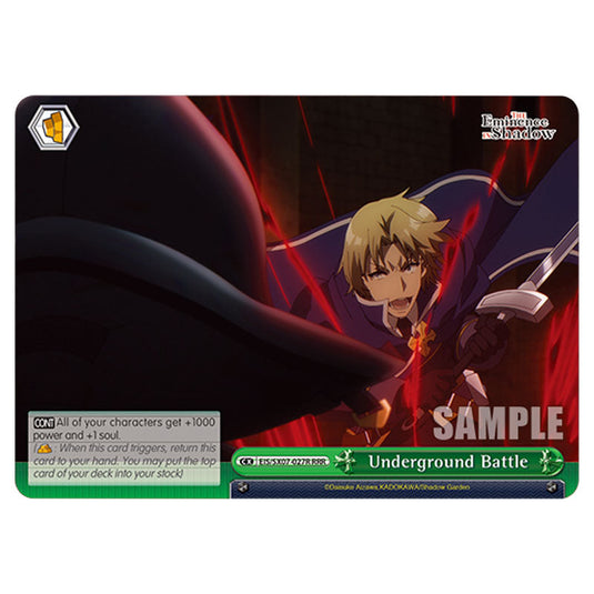 Climax EIS/SX07-027R card from the Weiss Schwarz set The Eminence in Shadow