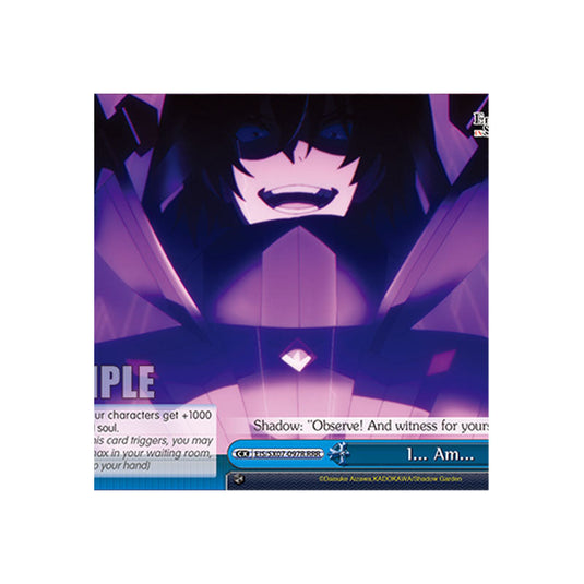 Climax EIS/SX07-097R card from the Weiss Schwarz set The Eminence in Shadow