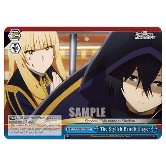 Climax EIS/SX07-100 card from the Weiss Schwarz set The Eminence in Shadow