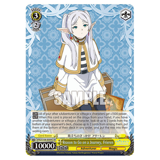 Character SFN/S108-E009S card from the Weiss Schwarz set Frieren Beyond Journey's End