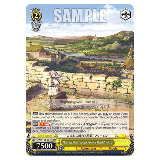 Character SFN/S108-E018S card from the Weiss Schwarz set Frieren Beyond Journey's End