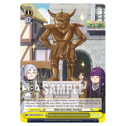 Event SFN/S108-E021 card from the Weiss Schwarz set Frieren Beyond Journey's End