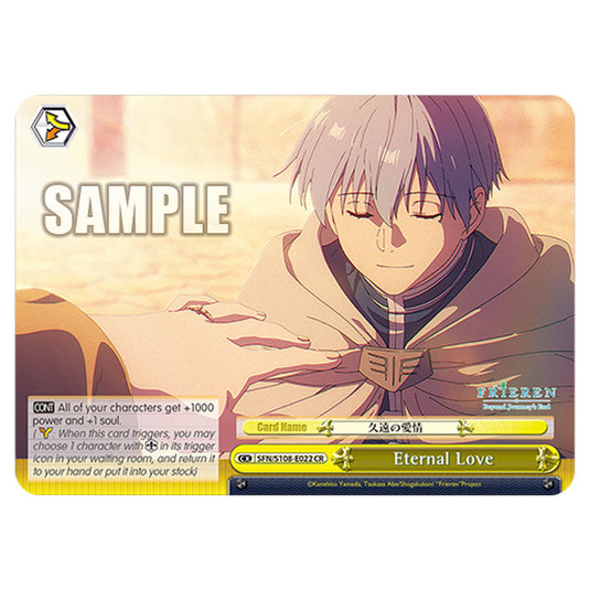 Climax SFN/S108-E022 card from the Weiss Schwarz set Frieren Beyond Journey's End