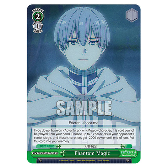 Event SFN/S108-E043S card from the Weiss Schwarz set Frieren Beyond Journey's End