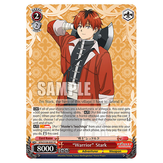 Character SFN/S108-E051 card from the Weiss Schwarz set Frieren Beyond Journey's End