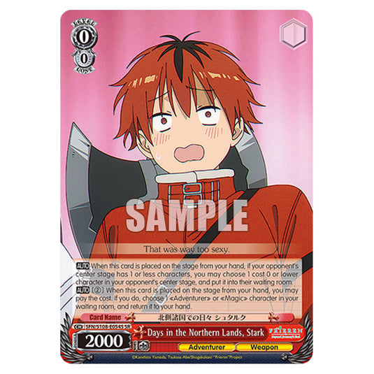 Character SFN/S108-E054S card from the Weiss Schwarz set Frieren Beyond Journey's End