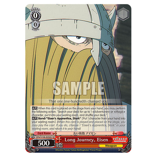 Character SFN/S108-E058S card from the Weiss Schwarz set Frieren Beyond Journey's End