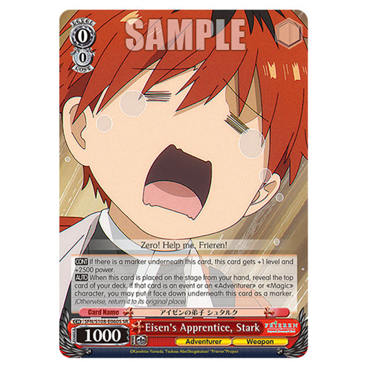 Character SFN/S108-E060S card from the Weiss Schwarz set Frieren Beyond Journey's End