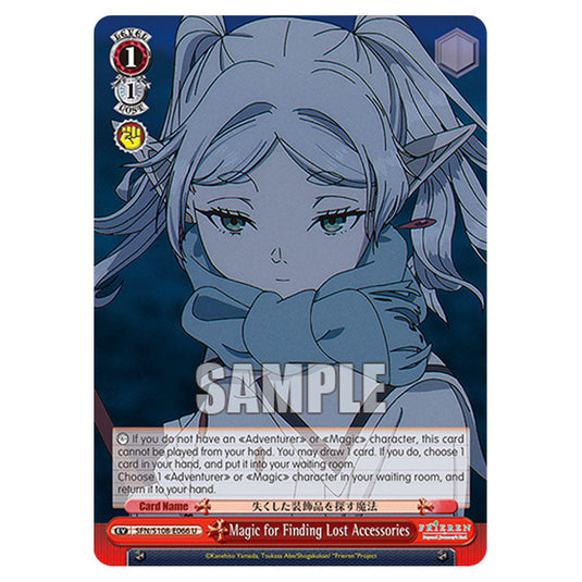 Event SFN/S108-E066 card from the Weiss Schwarz set Frieren Beyond Journey's End