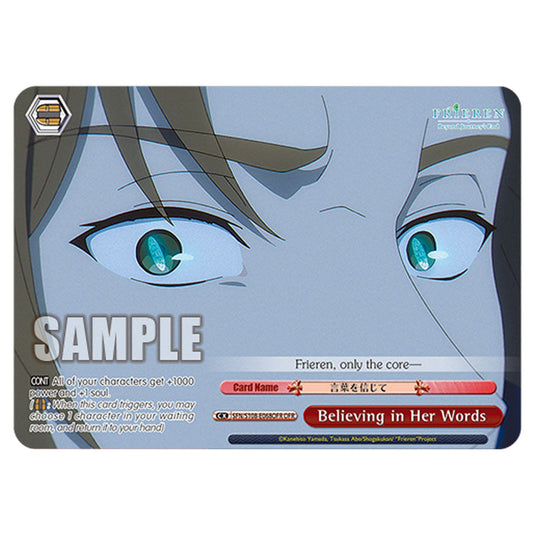 Climax SFN/S108-E068OFR card from the Weiss Schwarz set Frieren Beyond Journey's End